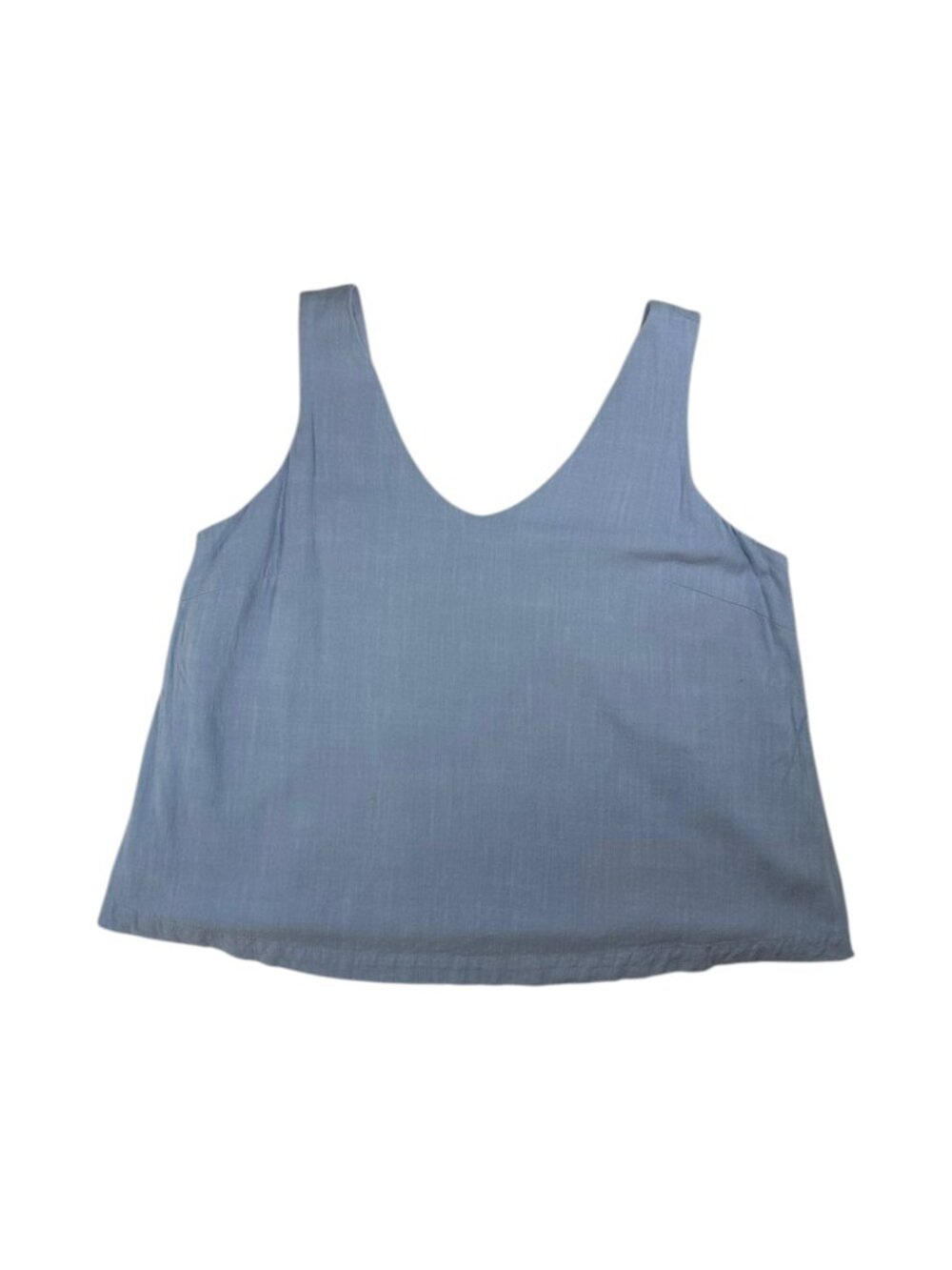 Light Blue Women's Tank Top - Casual Summer Layering